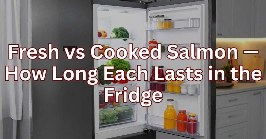 Fresh vs Cooked Salmon — How Long Each Lasts in the Fridge
