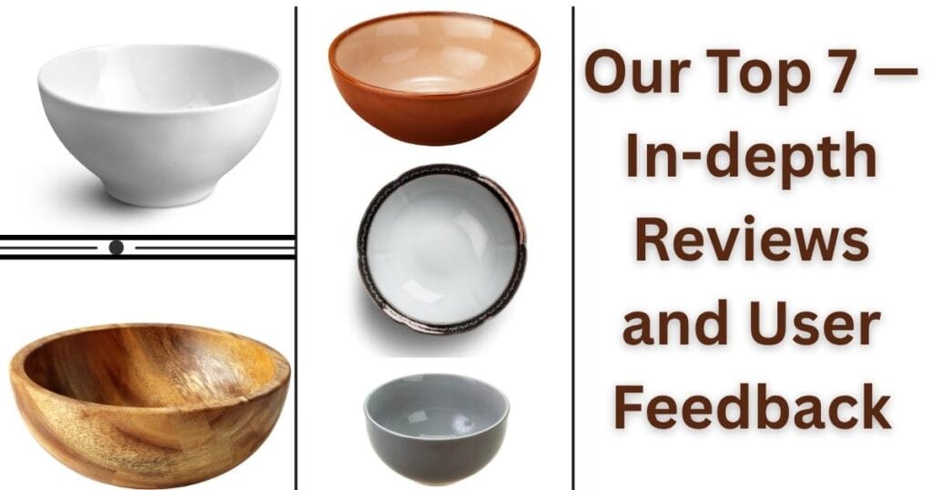 Our Top 7 — In-depth Reviews and User Feedback