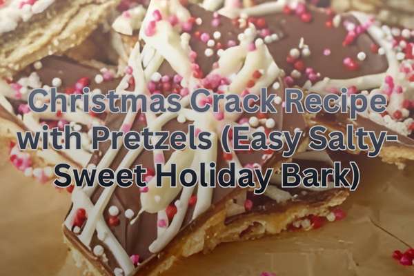 Christmas Crack Recipe with Pretzels (Easy Salty-Sweet Holiday Bark)